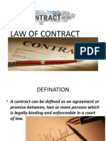 Law of Contracts 2022 REVIEWED