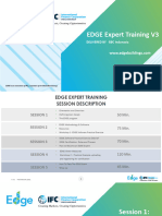 Ifc's Edge Experts v3 Training Final Update - Indonesia