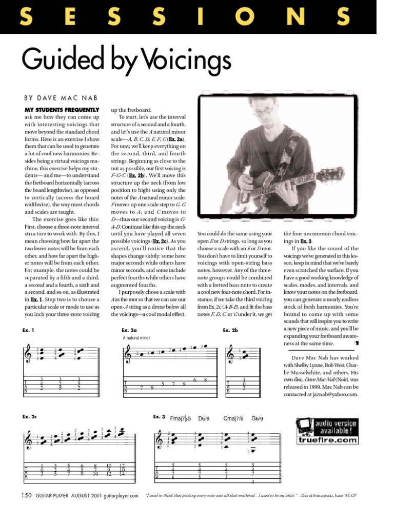 Guided by Voicings | PDF | Scale (Music) | Chord (Music)