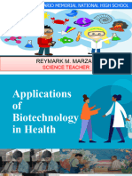 Applications of Biotechnology in Medicine Sending
