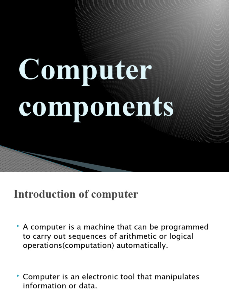 Computer Components PDF