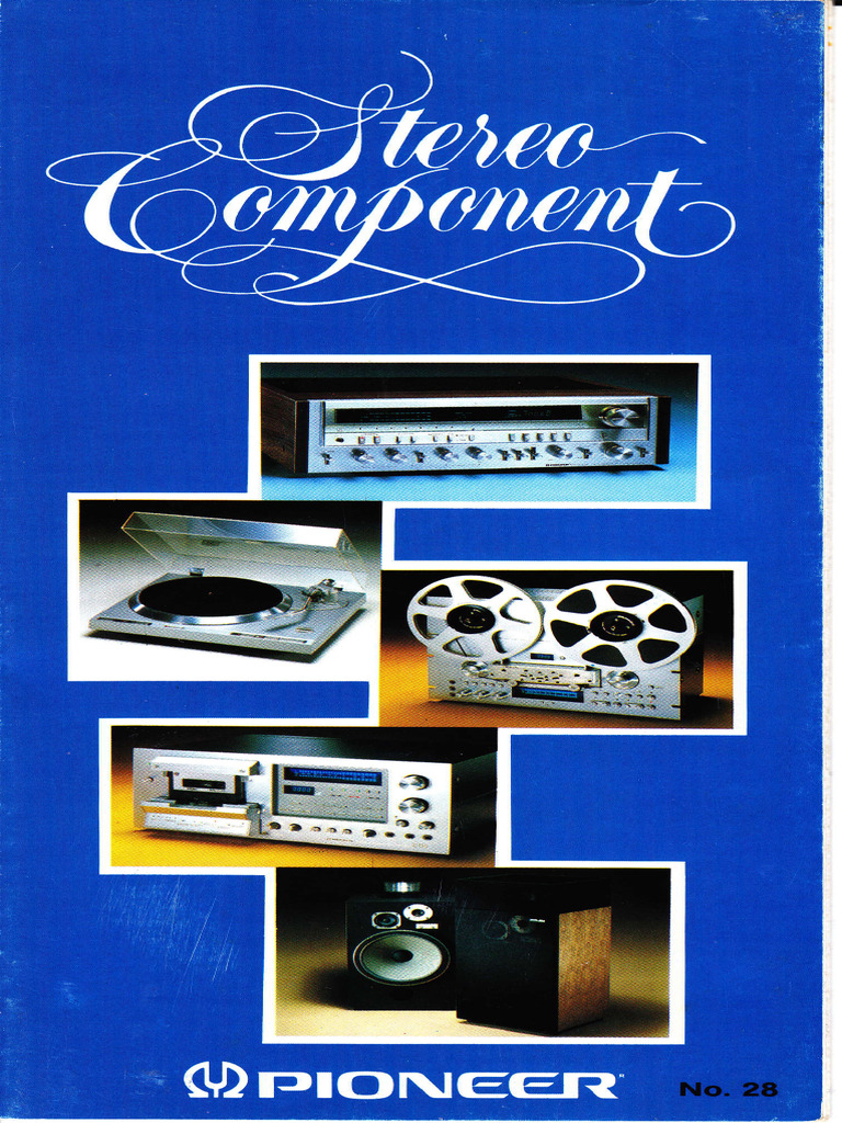 Pioneer Catalogs 1980 81 Cat Us PDF Loudspeaker Tape Recorder
