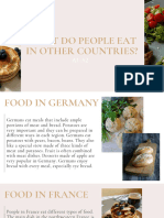 LERA Pro English - What Do People Eat in Other Countries
