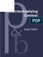 Recontextualizing Context