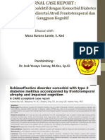 1 Gangguan Skizoafektif Dengan Komorbid Diabetes Melitus Tipe 2 Disertai Atrofi Frontotemporal Dan Gangguan Kognitif