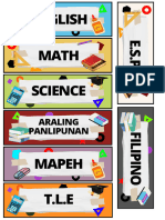 Miggy Subjects