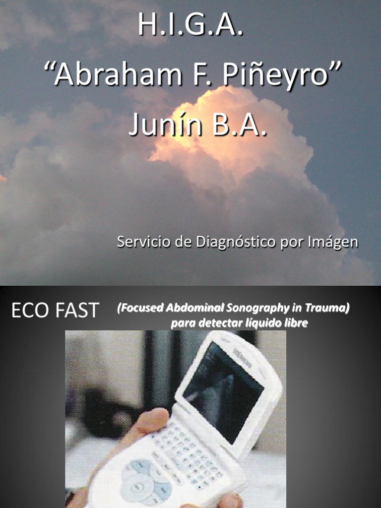 Ecografía FAST en Trauma Abdominal | PDF | Lesión | Medicina
