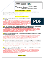 ATIVIDADE MATEMÁTICA 3º SERIE - 06 DE JUNHO DE 2023 - Correção