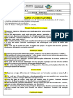 Atividade Matemática 3º Serie - 06 de Junho de 2023