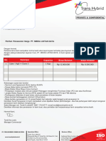 Penawaran & Fab Pt. Media Lintas Data