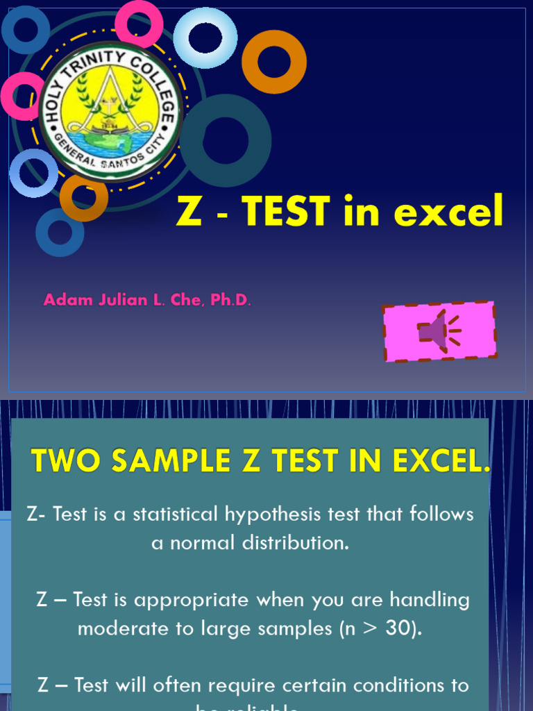 Z test p8a ps8b pdf hypothesis statistical hypothesis testing