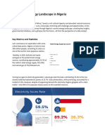 The Current Energy Landscape in Nigeria