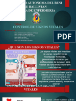 Control de Signos Vitales