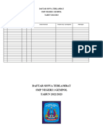 Daftar Siswa Terlambat