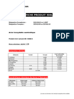 Fiche Produit 304L: Désignation Européenne: X2Crni18.9 Ou 1.4307 Désignation Française: Z3Cn19.09 Ou Z2Cn18.10