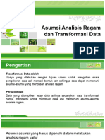 PP 4. Asumsi Analisis Ragam Dan Transformasi Data