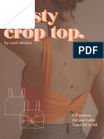 Twisty Crop Top Instructions Nhyskn
