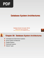 Database System Architectures DS 2