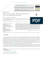 McKean Vlasov Stochastic Differential Equation 2023 Journal of Mathematical