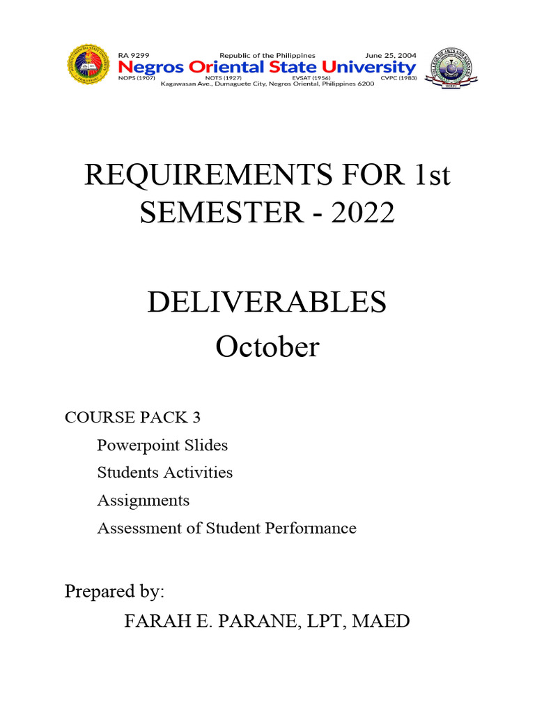 Course Pack October PDF Id Happiness