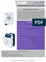 Bombas Dosificadoras Solenoides: Descripción de Producto