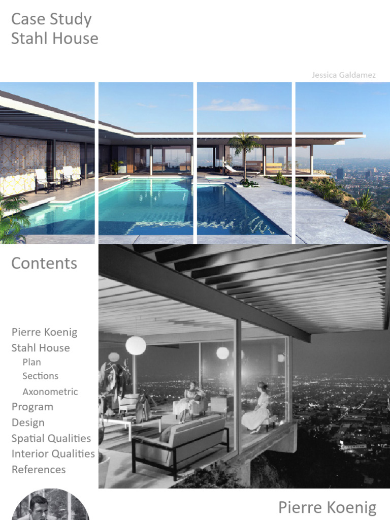Stahl House Case Study Overview | PDF