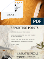 Rizal Reporting
