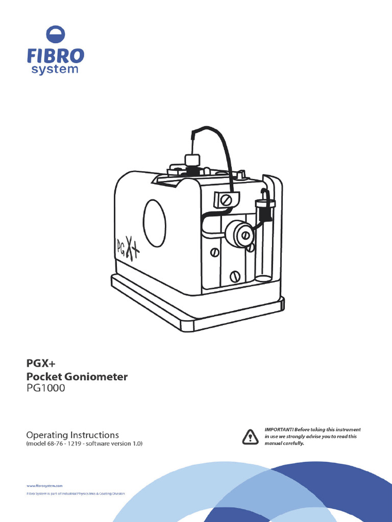 PGX+ Pocket Goniometer Warranty Info | PDF | Wetting | Drop (Liquid)
