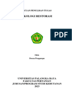 Acuan - Tugas - Ekologi Restorasi - 2023 - 2024