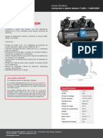 Compresor A Pistón Tándem 7,5AB + 7,5AB 500H