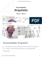 Personalidade "Arquiteto" (INTJ) - 16personalities
