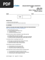 10th Grade Evaluation 2023 2024