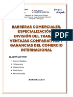 Barreras Comerciales - Nacional