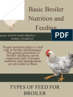 Feeding and Nutrition