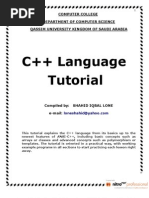 C++ Uptodate Lecture Notes