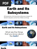 ES Earth and Its Subsystems