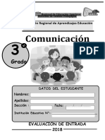 Evaluacion Comunicacionn 6 Grad