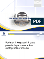 Strategi Belajar Mandiri