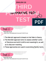 Summative Test - 3rd Periodical Test