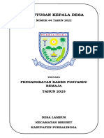 SK 44 2022 - SK Kader Posyandu Remaja