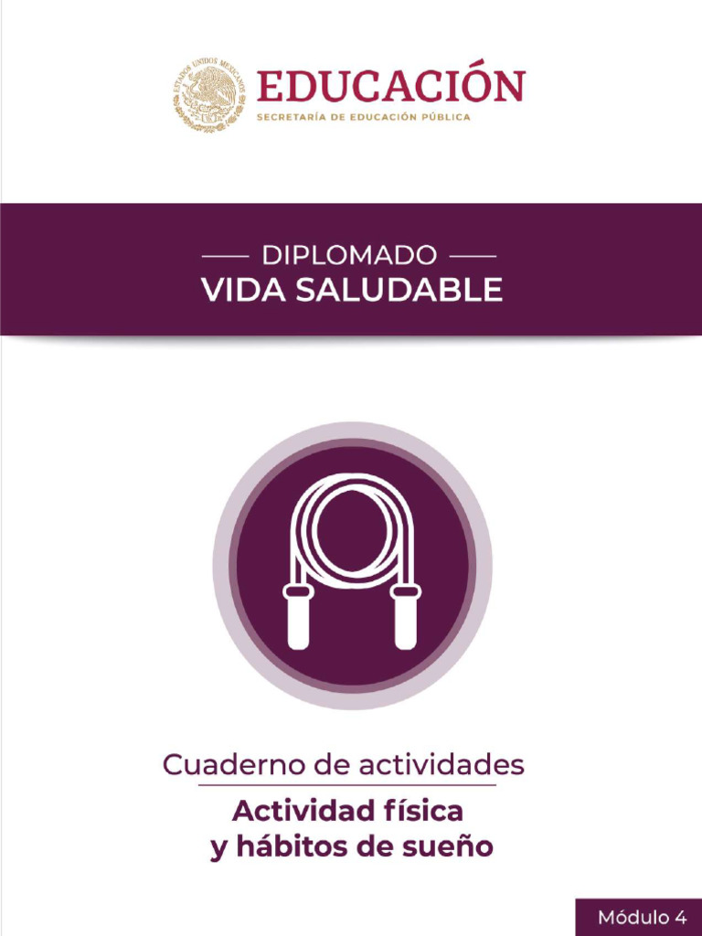 Cuadernillo 4 Vida Saludable Compressed | PDF | Dormir | Enfermedades ...