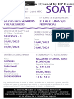 La Positiva Seguros Y Reaseguros 211 0211 LIMA Y/O Provincias