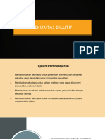 Pertemuan 4 Sekuritas Dilutif