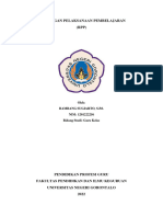 Rancangan Pelaksanaan Pembelajaran (RPP) : Oleh: Bambang Sugiarto, S.Pd. NIM: 1201222256 Bidang Studi: Guru Kelas