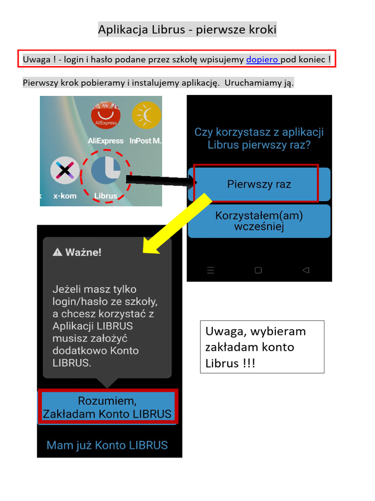 LOGOWANIE DO SYSTEMU LIBRUS visual data 2