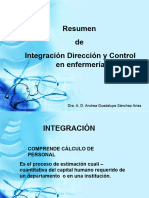 Resumen de Integracion, Direccion y Control