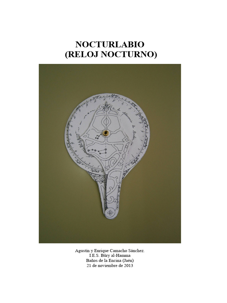 NOCTURLABIO Tecno 2013 | PDF | Estrellas