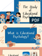 The Study of Educational Psychology