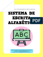 Ebook Sistema de Escrita Alfabetica Pce97m