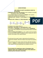 Ester Synthesis